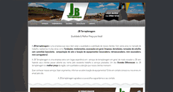 Desktop Screenshot of jbterraplenagem.com